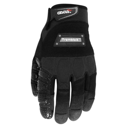 Cestus Vibration Dampening Gloves, Fingerless, XL, PR 2011-XL